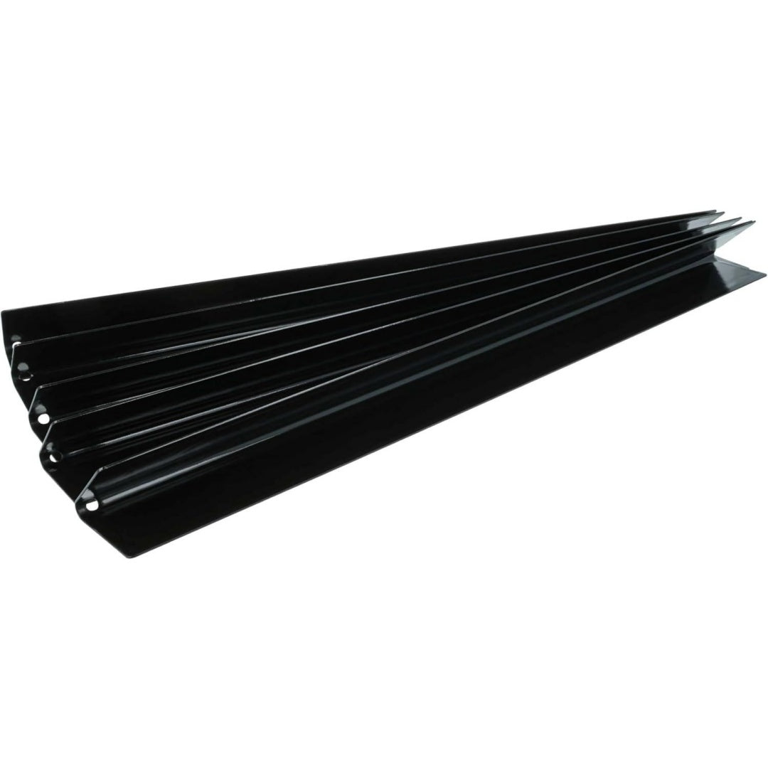 vhbw 5x aromaschienen kompatibel mit spirit e-210ng e-210 gasgrill grill - porzellanemaillierter stahl 545 cm laenge
